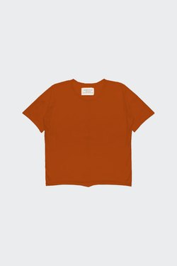 Burnt Orange | Short Sleeve Top